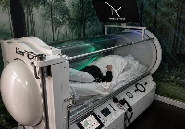 Medical-grade hyperbaric chamber at Genesis Med